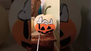 ℙ𝕒𝕚𝕟𝕥𝕚𝕟𝕘 𝕒 𝕊𝕟𝕠𝕠𝕡𝕪 ℙ𝕦𝕞𝕡𝕜𝕚𝕟 🎃...#fall #pumpkin #halloween