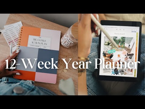 How To Get More Done In 12 Weeks Using *This* Planner | Sunday Jumpstart Paper Co. 🌻📓