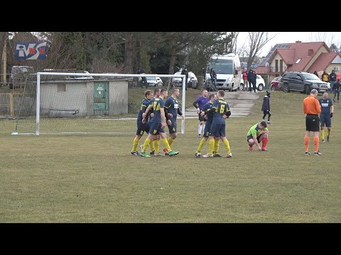 JUNIOR ZAKRZÓW - WISAN SKOPANIE 0:3 (0:1) - FRAGMENTY MECZU I KOMENTARZE TRENERÓW