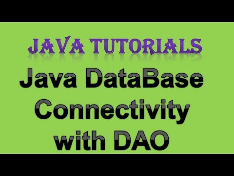 16 7 Java Database Connectivity with DAO Example part 2