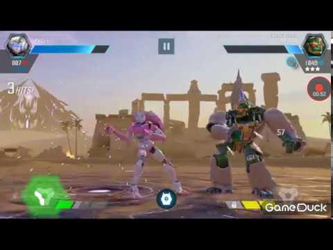 Transformer forged to fight Arcee vs Rhinox