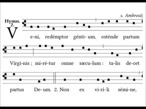 Veni Redemptor Gentium