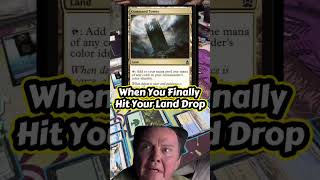 When you finally hit your land drop #mtg #tcg #tcgcommunity #edh #commander #memes #funny