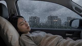 ESSA CHUVA É TUDO QUE VOCÊ PRECISA PARA DORMIR 🌧️ Som de Chuva com Trovões Batendo na Janela a Noite
