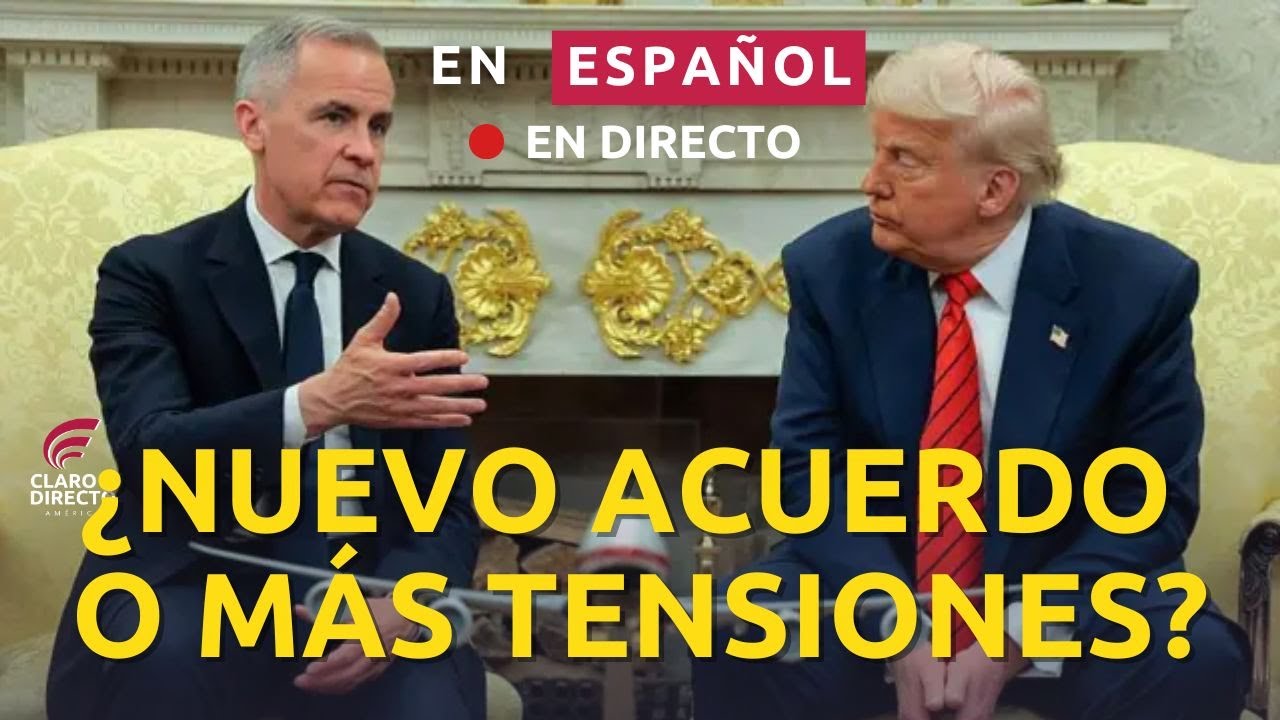 EN VIVO :Trump y Carney en la Casa Blanca: La Reunión Decisiva para la Relación EE.UU.-Canadá