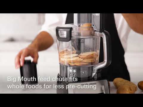 Food Processor | Hamilton Beach® | 14 Cup Stack & Snap™ Duo Food Processor (70585)