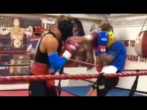 CHRIS EUBANK JR SPARRING FOOTAGE MAY 2018