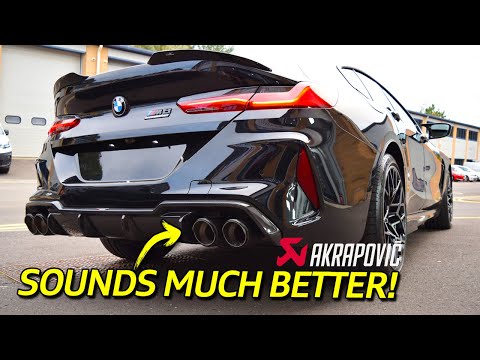 This Is How A BMW M8 (F93) SHOULD Sound With An Akrapovic Exhaust!