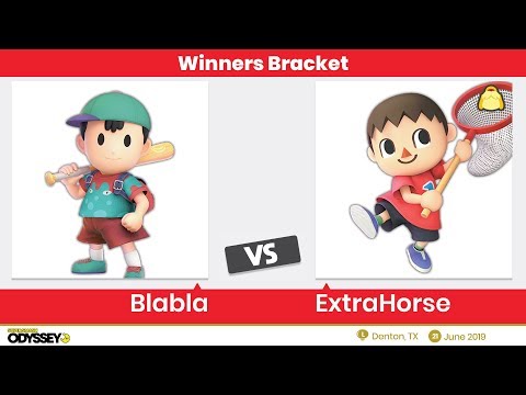 Super Smash Odyssey 3 - Winners Round 1 - BlaBla vs Extrahorse