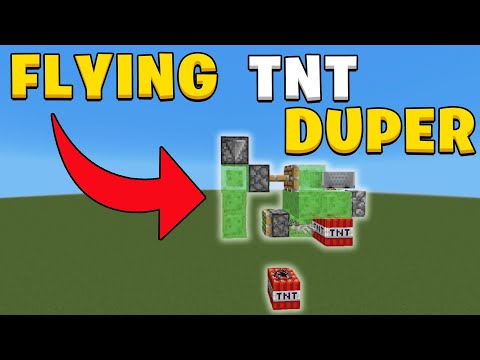TNT Duping Flying Machine for Minecraft 1.21