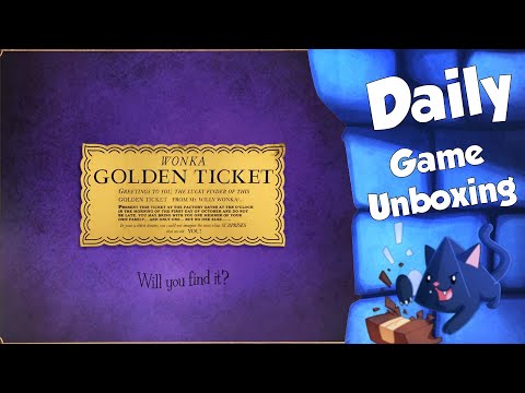 The Golden Ticket Game - Daily Game Unboxing