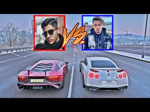 GREG FERREIRA VS CAIO ARAUJO - NISSAN GT-R VS LAMBORGHINI AVENTADOR SV