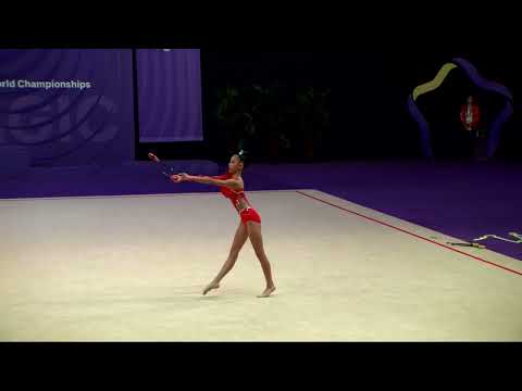 NGUYEN Truc Uyen Nga (VIE) - 2023 Rhythmic Junior Worlds Qualifications CL Individual
