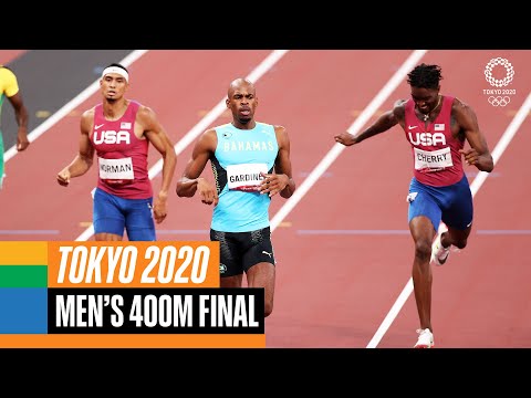Men's 400m final 🏃‍♂️ | Tokyo Replays