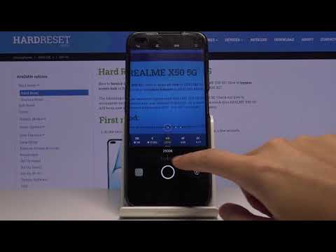 How to Enable and Use Camera Pro Mode in Realme X50 - Take Proffesional Pictures