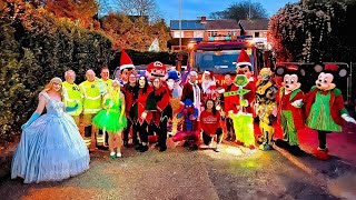 Santa arrives at Keydell Nurseries 2023