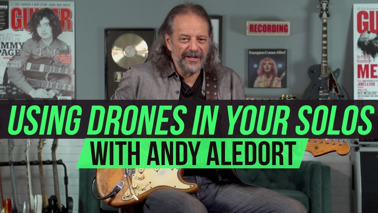 Using Open String Drones for Licks, Melodies and Solos with Andy Aledort - YouTube