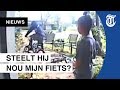 Jochie smeekt dief: ‘Nee, niet mijn fiets!’