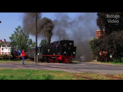 Mansfelder Bergwerksbahn 1/2 Dampflok Fest - Steam Train - Zug