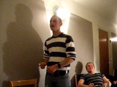 Blend sjunger på Viby IF:s träningsläger i Danmark 2007