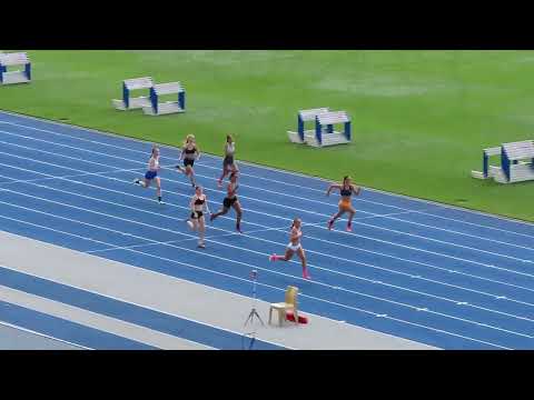 Ht2. 200m U15 Girls, 2025 QLD Athletic Championships, QSAC 16/03/2025