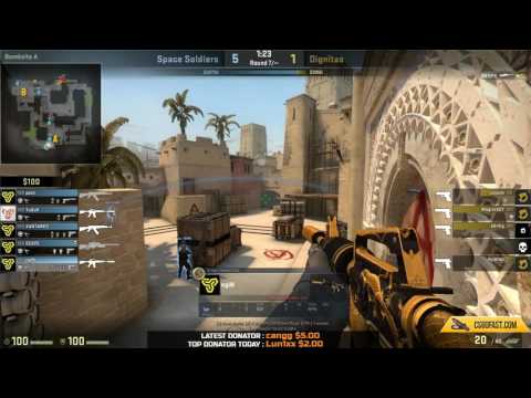 Dreamhack Bucharest Qualifier: Space Soldiers vs Dignitas (Mirage)