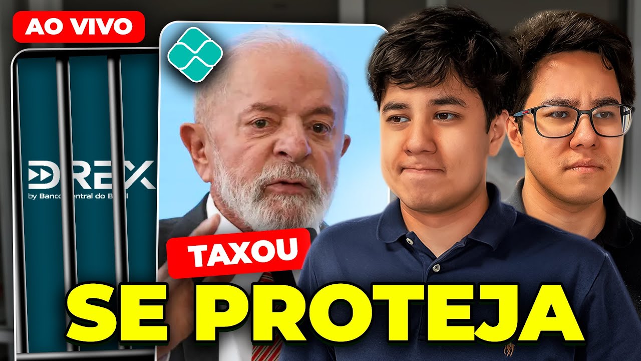 DREX JÁ COMEÇOU! | TAXAÇÃO PIX 5 MIL | MUDE DE REALIDADE EM 2025 | GÊMEOS AO VIVO