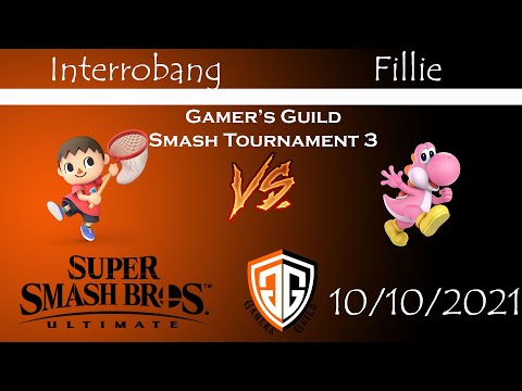 Gamer's Guild Smash Monthly 3 - (Grand Finals) - Interrobang (Villager) vs Fillie (Yoshi)