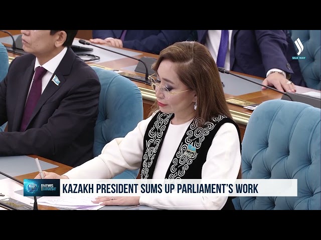 Қозоғистон Президенти Парламент фаолияти якунларини чиқарди