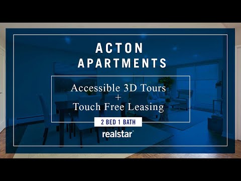 Acton Apartments | Acton | Accessible Apartment 3D Tour | 2b1b
