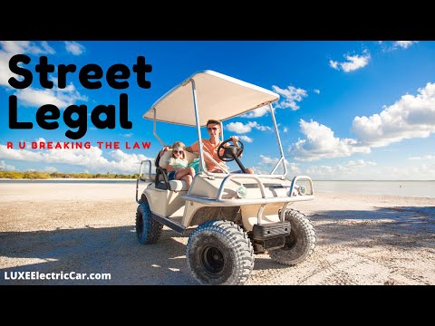 2nd YouTube video about are golf carts street legal in california