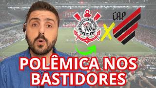POLÊMICA NOS BASTIDORES DO JOGO