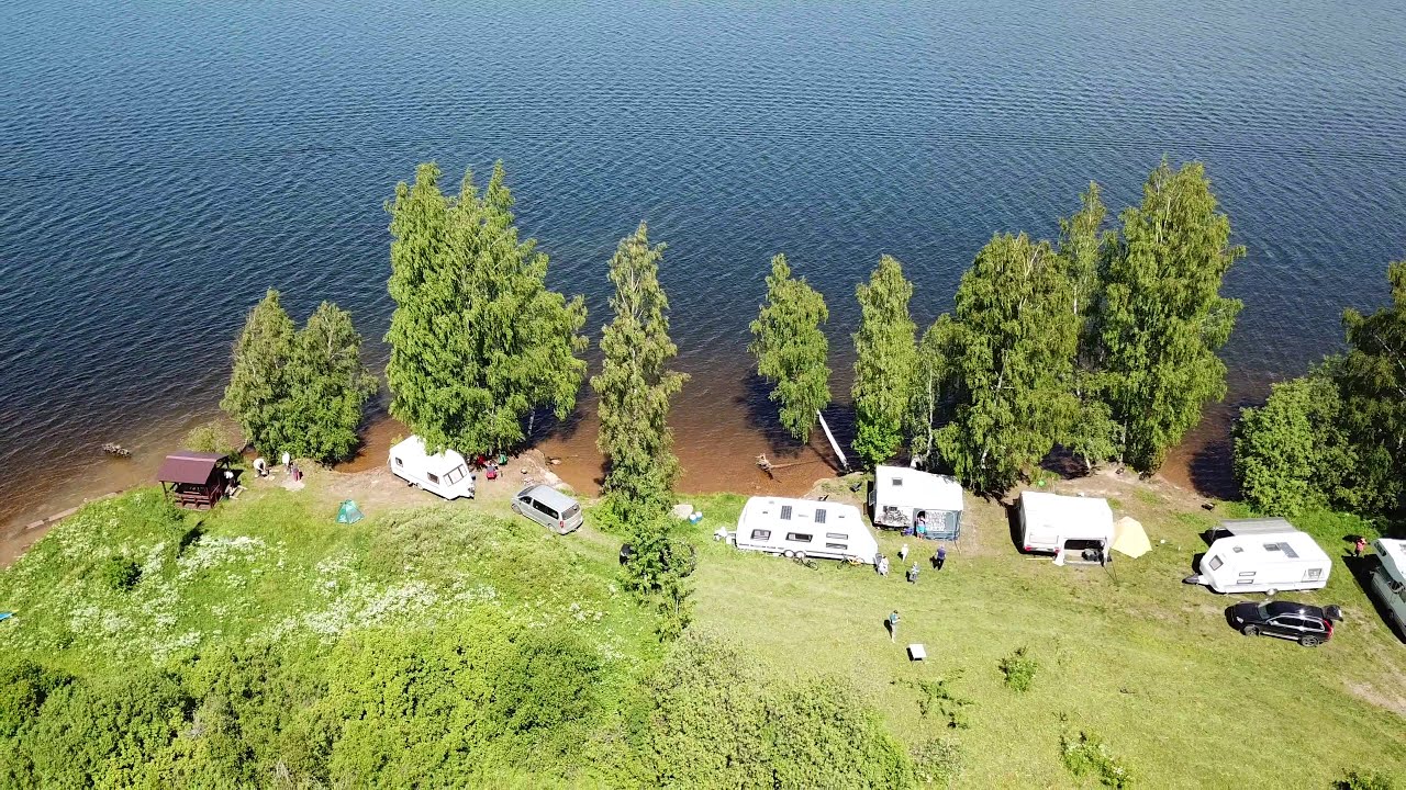 Видео в база отдыха «Великое озеро»