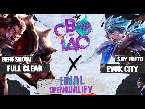 FULL CLEAR MENTALITY X EVOK CITY FINAL JOGO 1 | CBOLÃO Final Monochampion Qualify