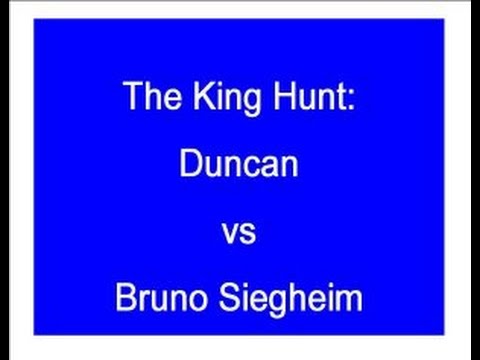 Duncan vs Bruno Edgar Siegheim - London1920