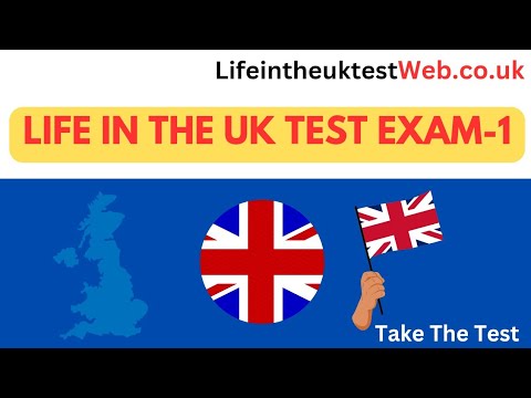 Life In The UK Test Exam-1 🇬🇧||British Citizenship Test #1||Questions#1-12