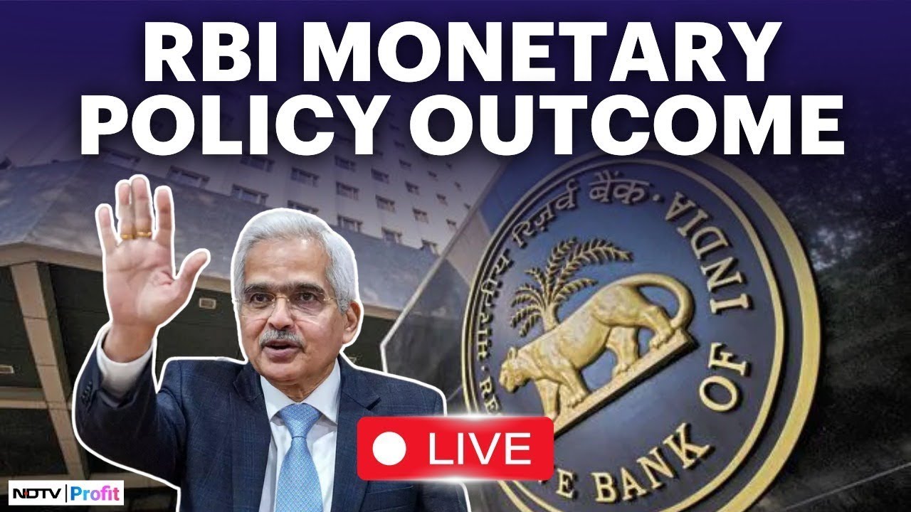 RBI Monetary Policy LIVE | Shaktikanta Das LIVE | RBI MPC Meeting Outcome LIVE | RBI Live News