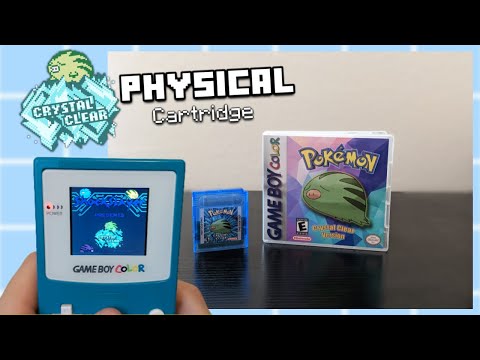 Pokémon Crystal Clear Physical Cartridge Review - Best Gen 2 Rom Hack?