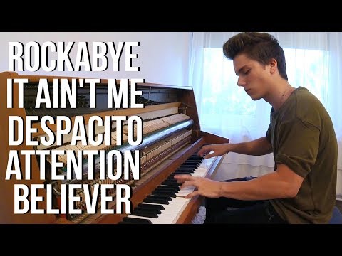 Rockabye - It Ain't Me - Despacito - Attention - Believer | Piano Mashup by Peter Buka