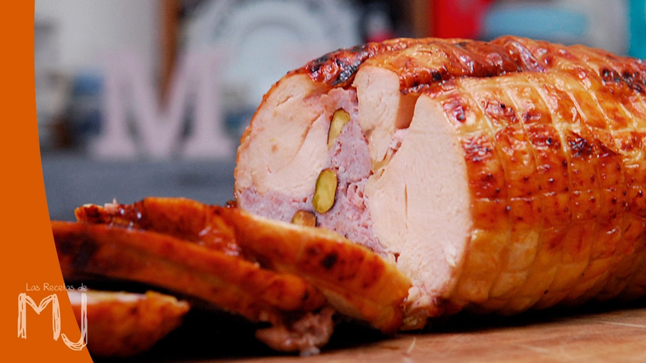 Pollo relleno al horno | Receta fácil