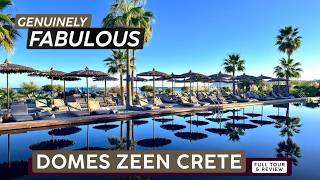 DOMES ZEEN CHANIA (The Luxury Collection) Crete, Greece 🇬🇷 Fabulous Full Tour & Review