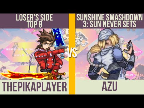 ThePikaPlayer (Lloyd) vs. Azu (Sheik) - Loser's Top 8 - Sunshine Smashdown 3 NA
