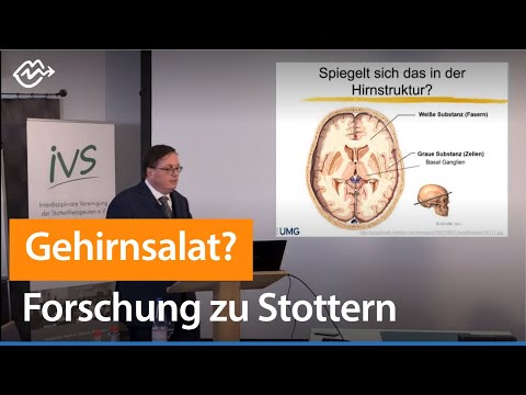 Ist Stottern Gehirnsalat im Kopf?➡️ Vortrag Prof. Dr. Martin Sommer