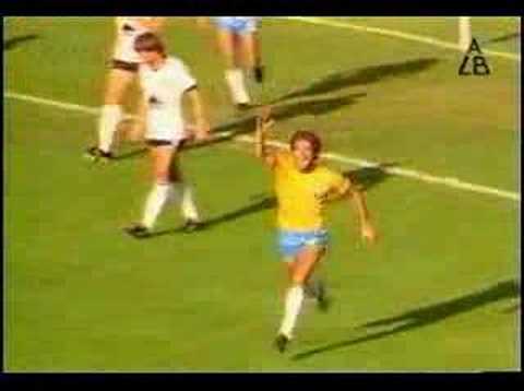 Brazilian goal 1983 against Sweden, scorer: Marcio