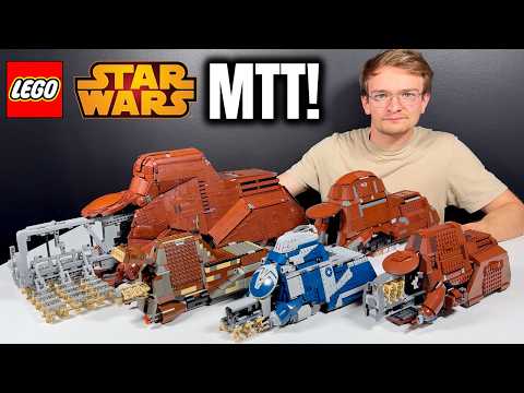 Definitely surprising: All LEGO Star Wars 'MTT' sets compared!
