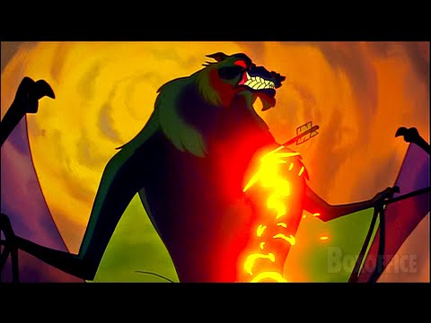 La scena del mostro pipistrello | L'incantesimo del lago | Clip in Italiano