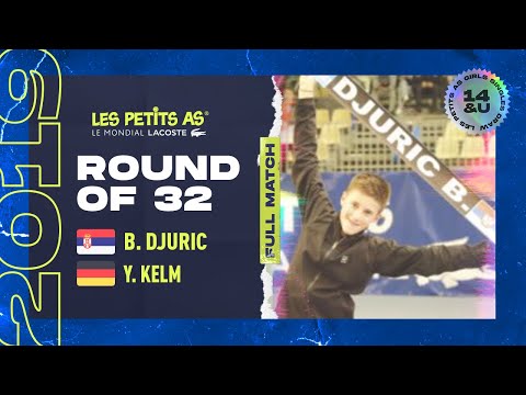 Les Petits As 2019 | Boys Round of 32 | Branko Djuric vs. Yannik Kelm
