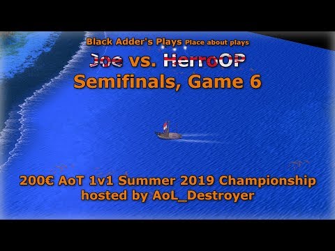 Summer 2019 Championship, SF - Joe vs. HerroOP, Game 6 - Age of Mythology: The Titans