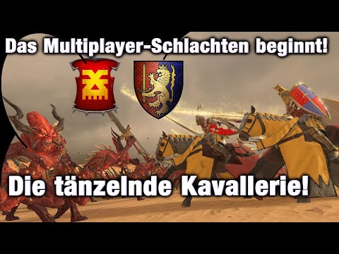 Khorne VS Bretonen - Kavallerie-Pingpong - Total War: Warhammer 3