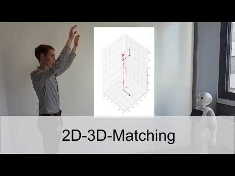 Pepper Robot 3D Pose Imitation from 2D image through Deep Learning